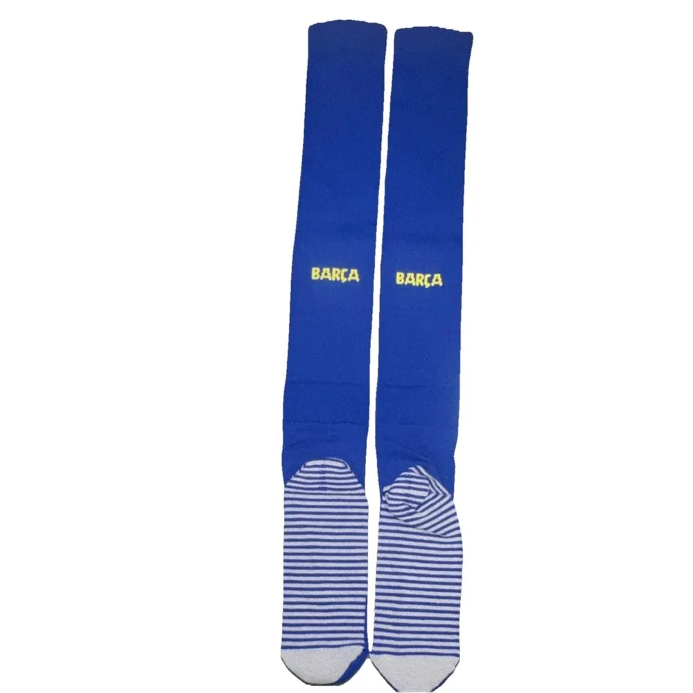 2N17/ Nike Barcelona Soccer Socks Blue Yellow White Size L/G